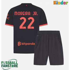 AC Milan Diego Moreira #22 Replik 3rd trikot Kinder 2026-27 Kurzarm (+ Kurze Hosen)